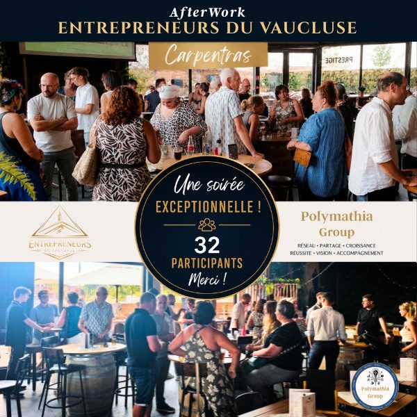 Entrepreneurs du Vaucluse à Carpentras le 23 juin 2026 Rassemblement d'entrepreneurs du Vaucluse autour de discussions et réseautage.