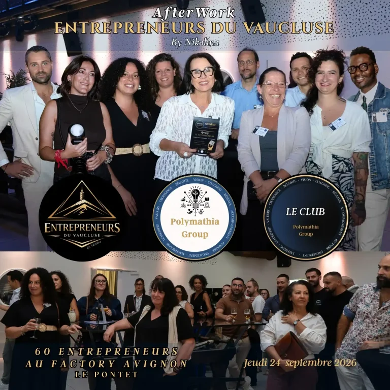 Les Entrepreneurs du Vaucluse 4ème - 24 septembre 2026 au Factory Avignon au Pontet Les Partenaires Premium du Club pendant les Entrepreneurs du Vaucluse
