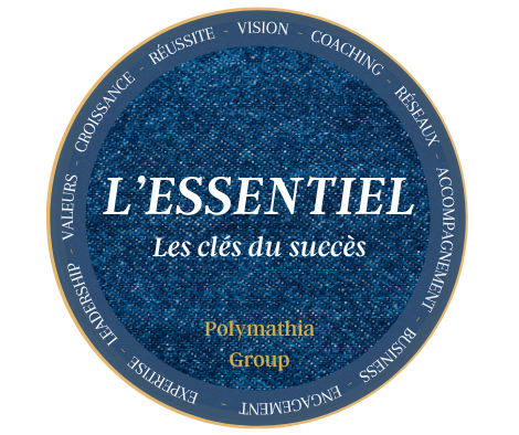MasterClass L'Essentiel Logo de L'Essentiel, mentionnant "Vente en face à face" dans un design circulaire.